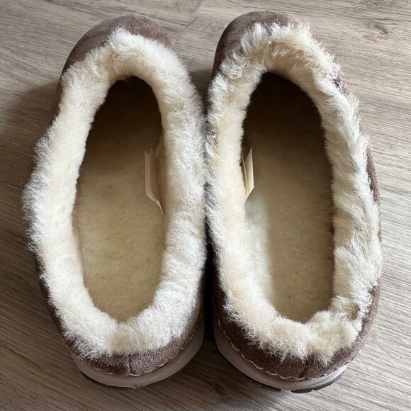 Merrell Encore Ice 4 Sheepskin Fur Lined Suede Slides Women’s Size 8W 8 WIDE - Picture 3 of 10